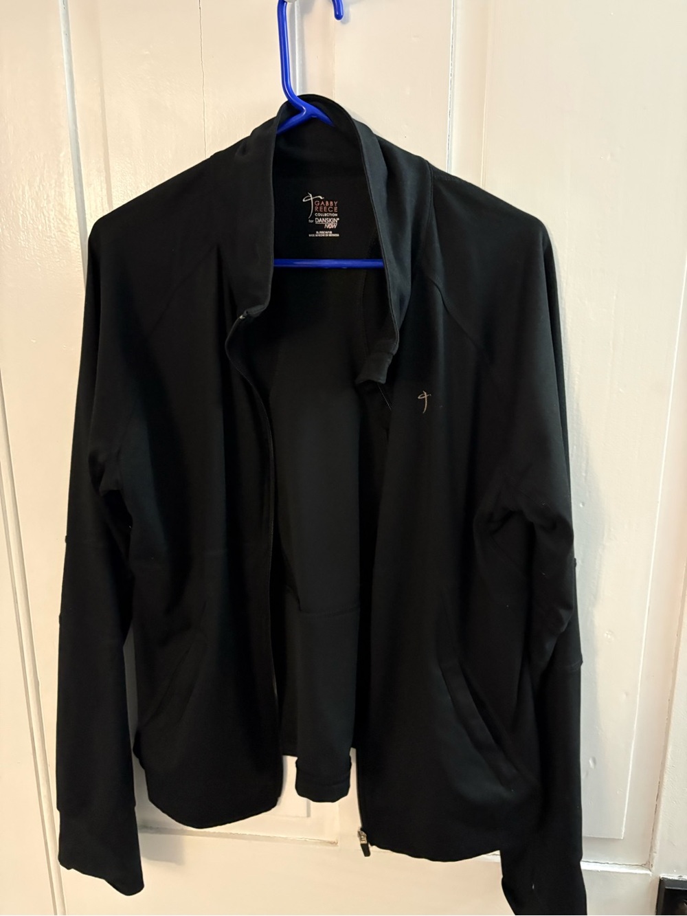 Danskin Black Jacket with Subtle Logo
